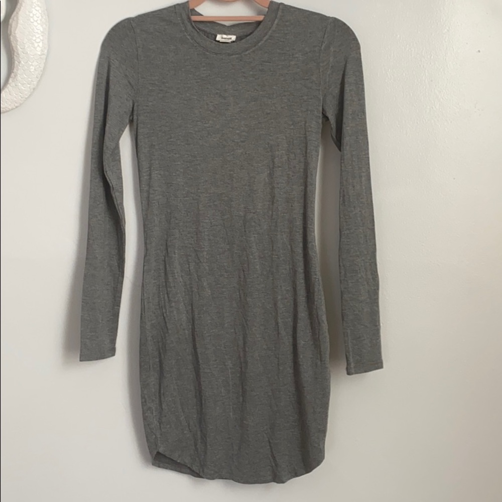 Garage Gray Body Con Dress